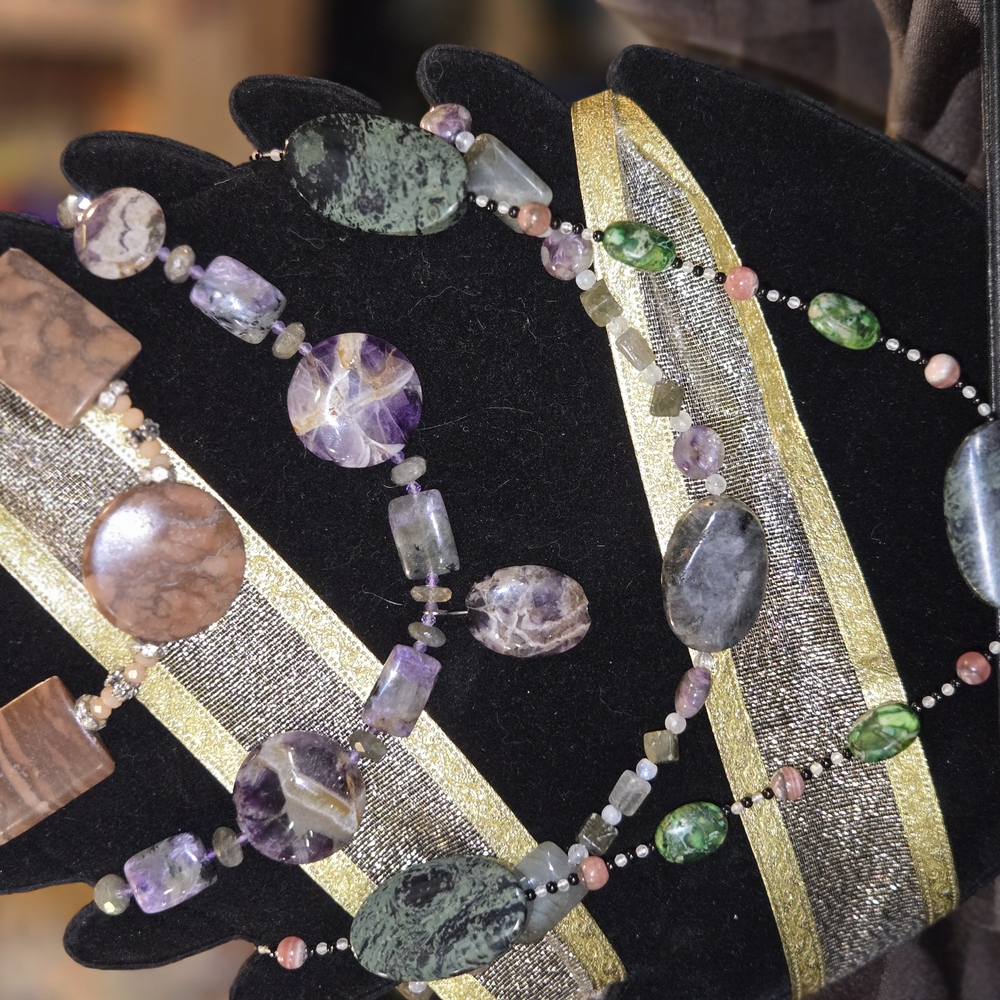 Elegant Multi-Stone Necklace
